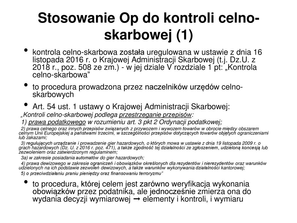 Postępowanie podatkowe ppt pobierz